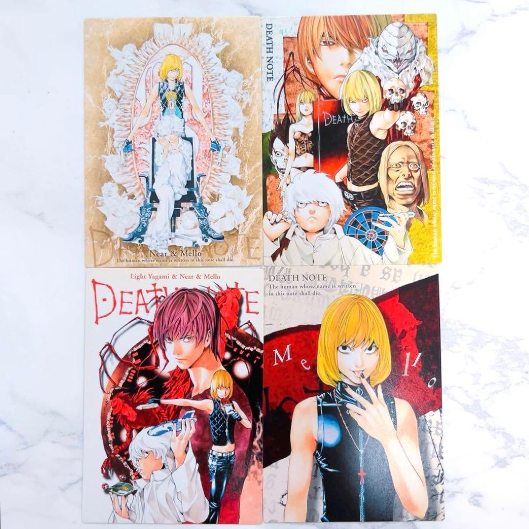 DEATH NOTE トレーディングカード 夜神月 ニア メロ デスノート - メルカリ