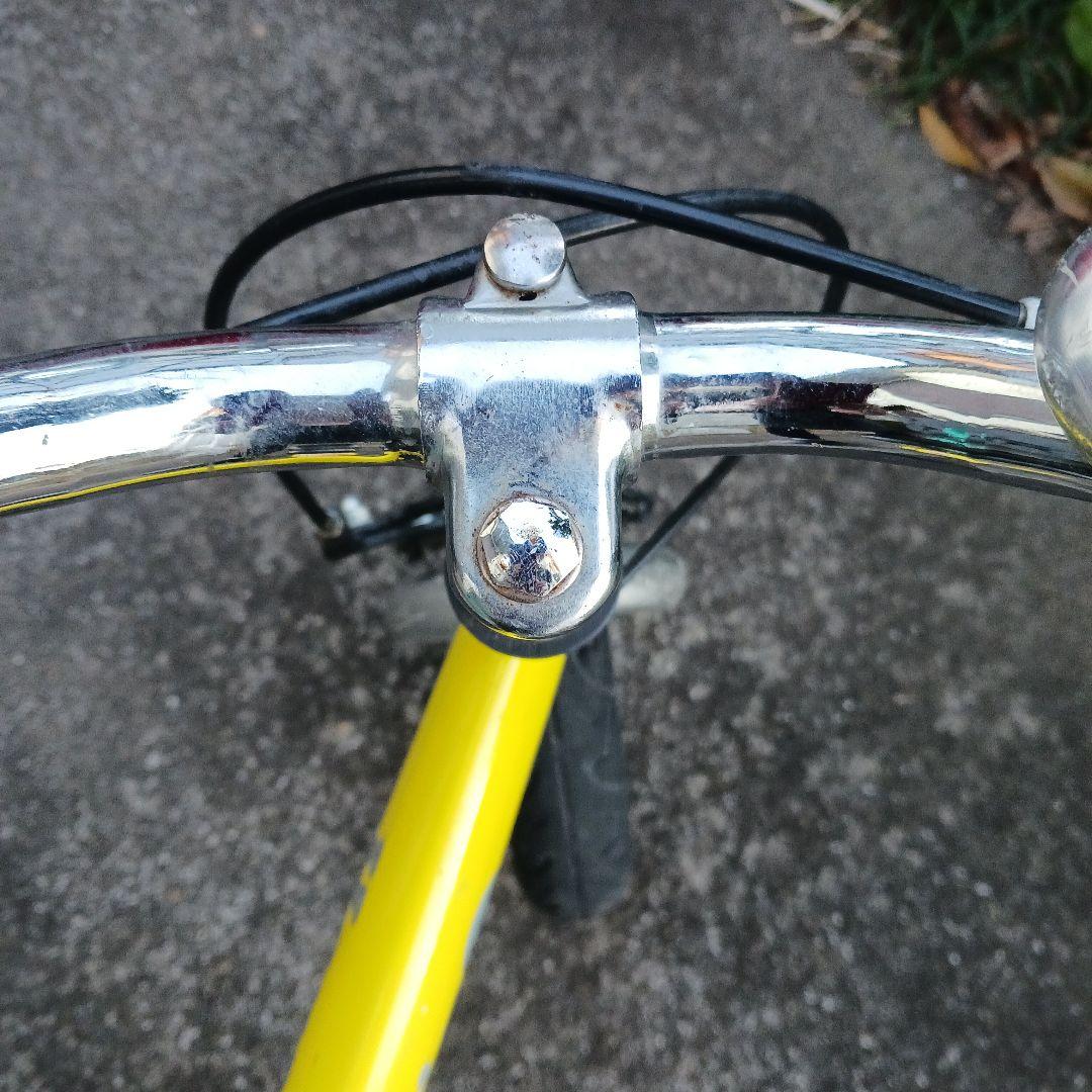 へんしんバイク 12インチ イエロー スタンド付き 工具付き 仙台