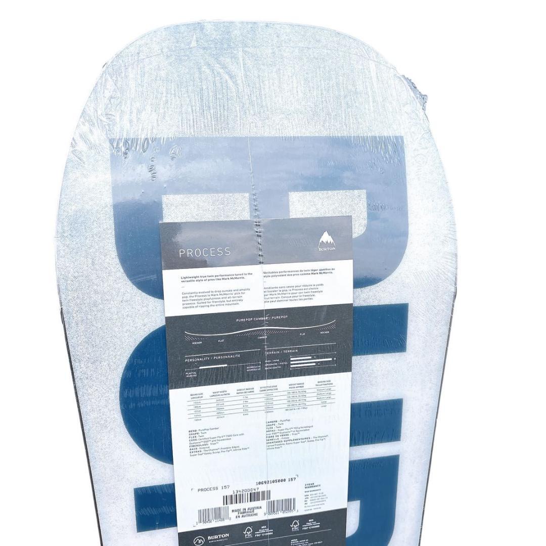 未使用品 BURTON バートン スノボ PROCESS 157 2019 - メルカリ