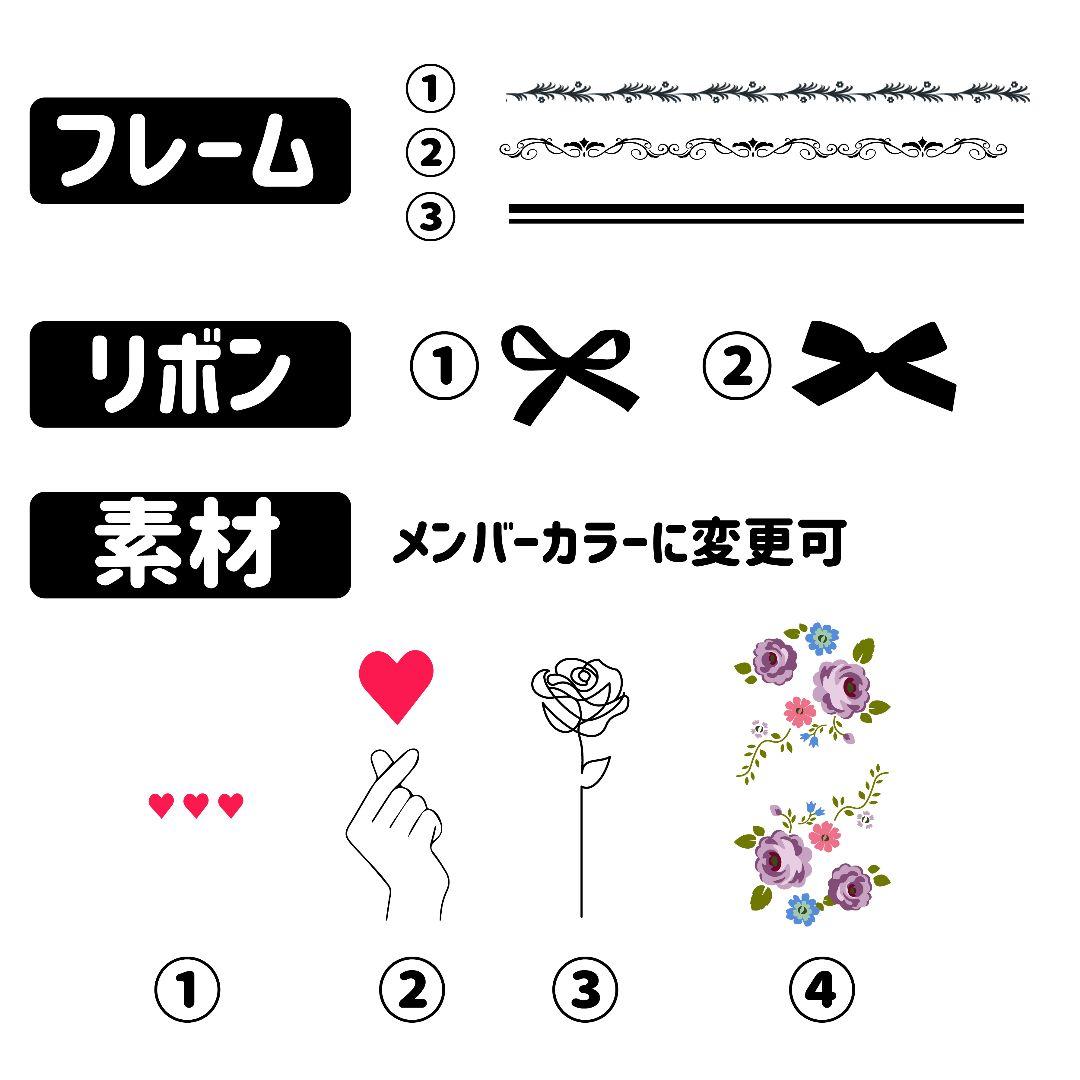 【アンティークデザイン】オーダー　キンブレシート　ペンライト　 Man