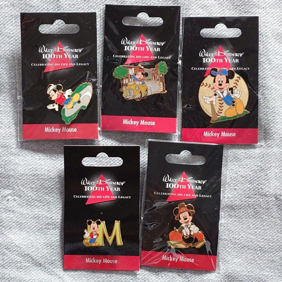 ディズニーストア ウォルト生誕100th記念 ピンバッジ23個セット