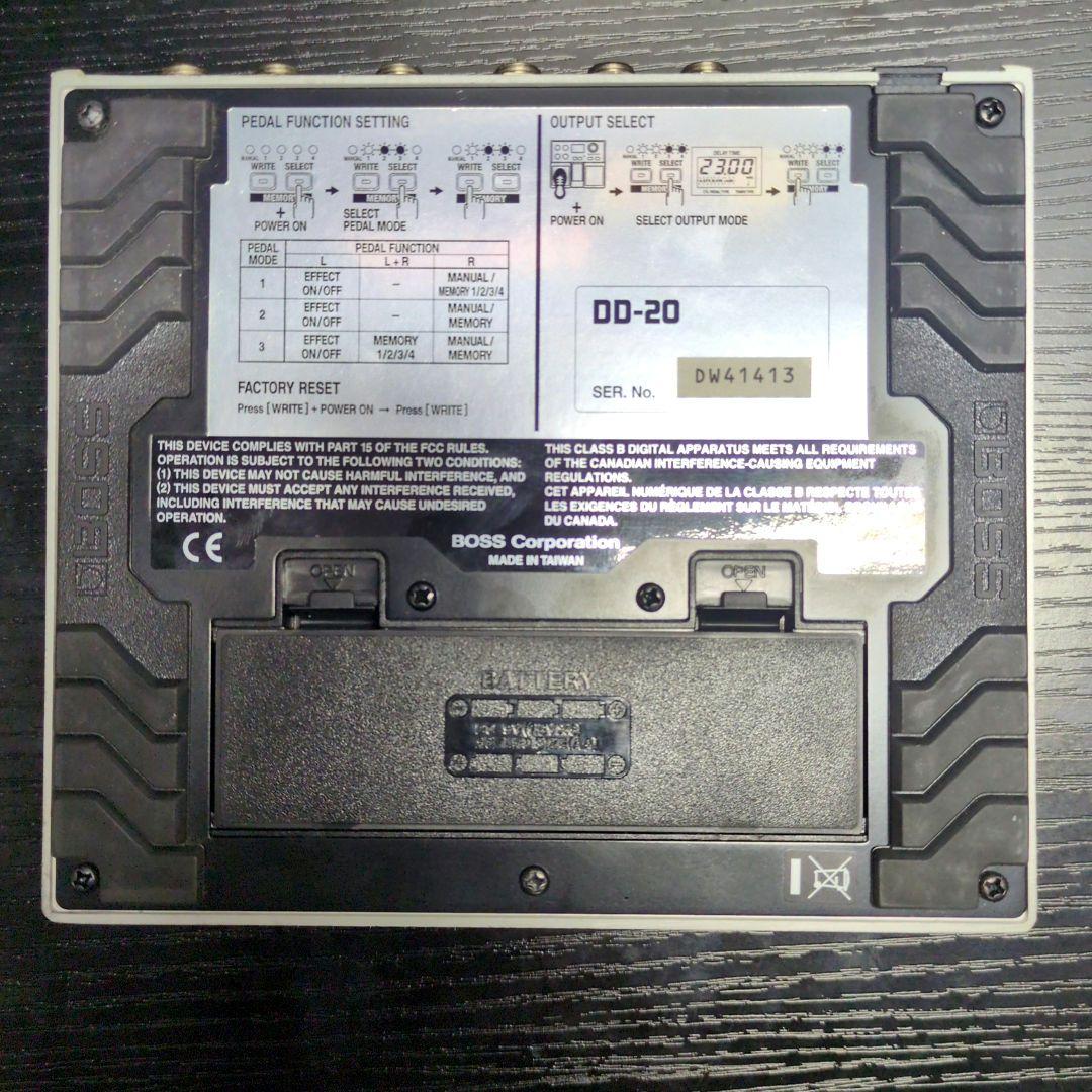 ギター BOSS DD-20 Digital Delay Giga Delay