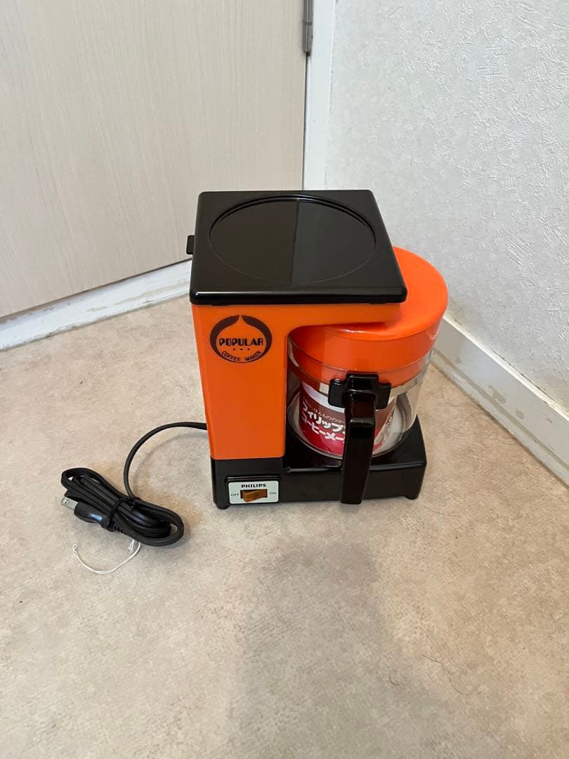 未使用)PHILIPS コーヒーメーカー 昭和レトロ HD 5115 - メルカリ