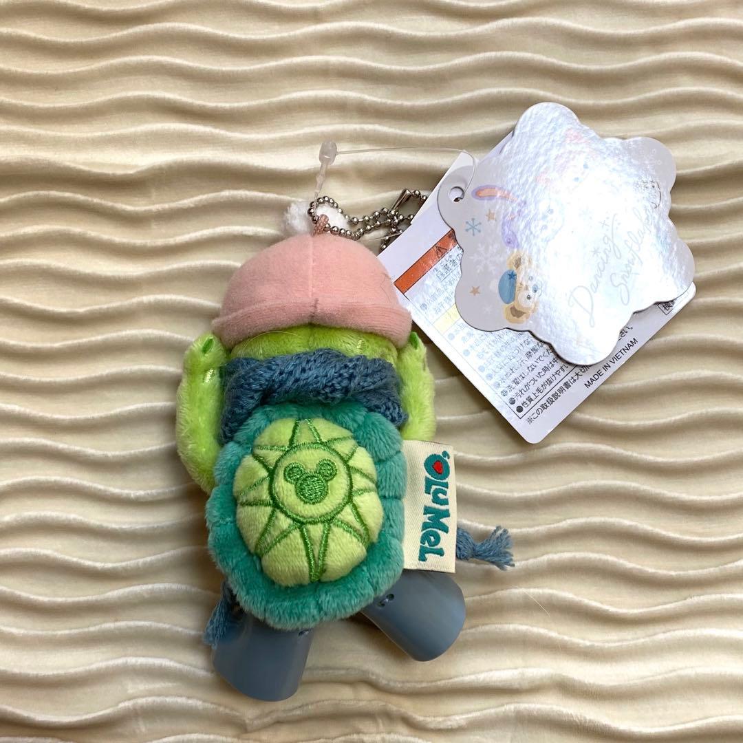 オルメル ぬいぐるみキーホルダー クリスマス マフラー ダッフィー