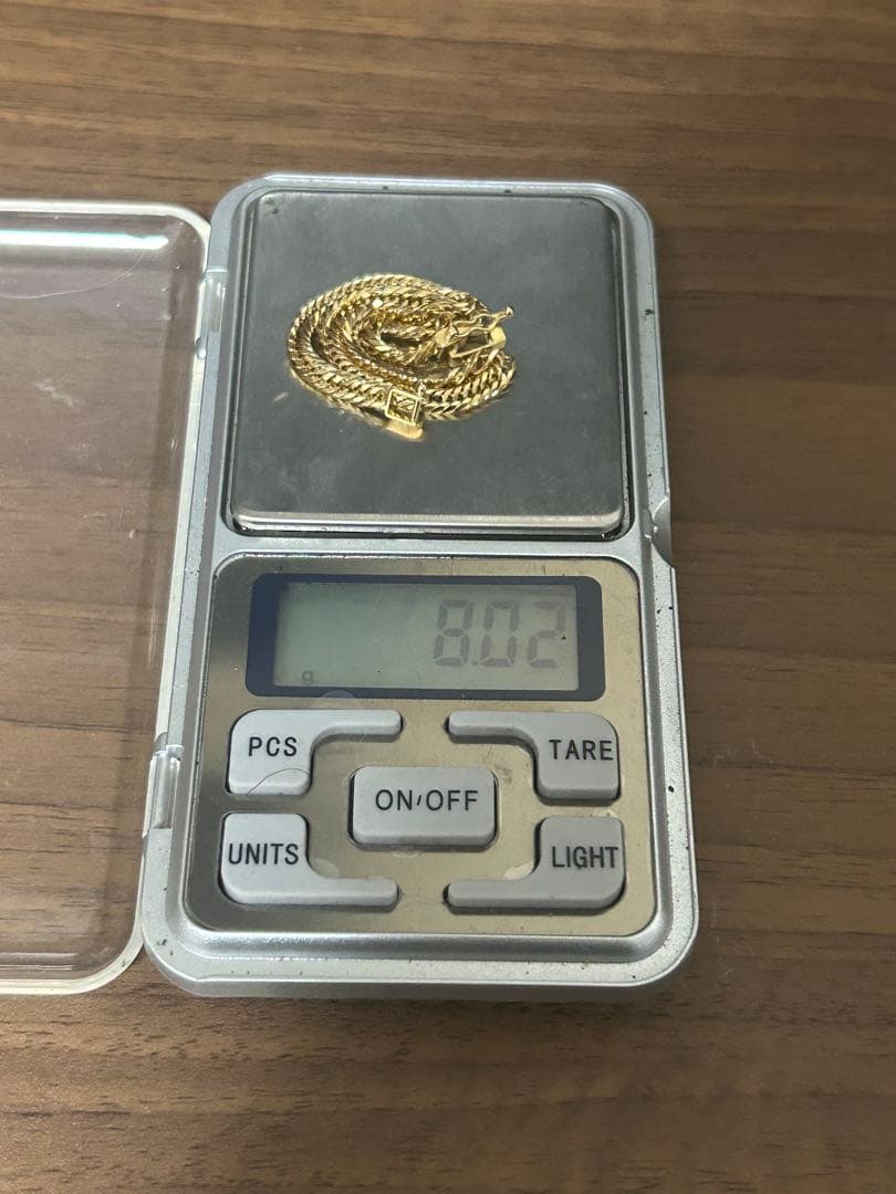 喜平　k18 12面　トリプル　8.0g 18cm ブレスレット　造幣局刻印あり