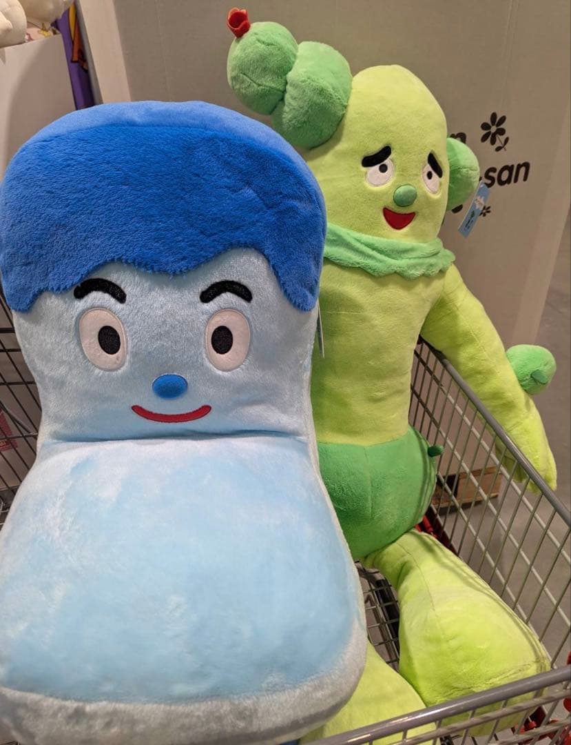 新品 サボさん コッシー みいつけた 約100cm ぬいぐるみ コストコ