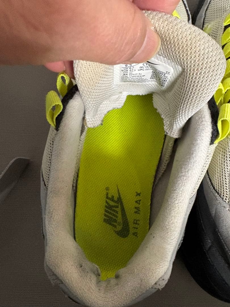 #ナイキNike Air Max 95 イエローグラデ 27.5cm 20年製