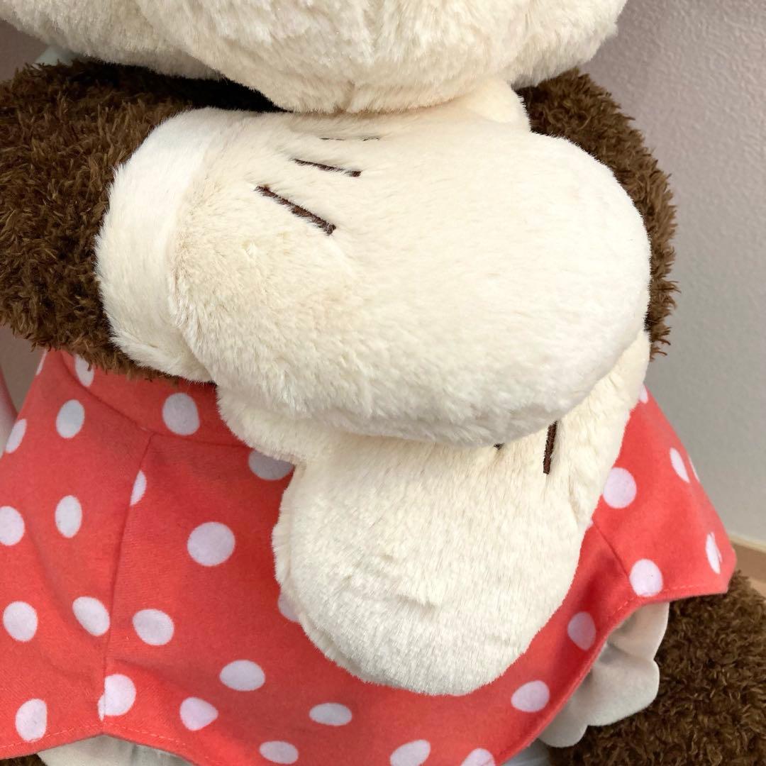 非売品 特大 ミニークチュール ぬいぐるみ ミニーマウス ミッキー ディズニー