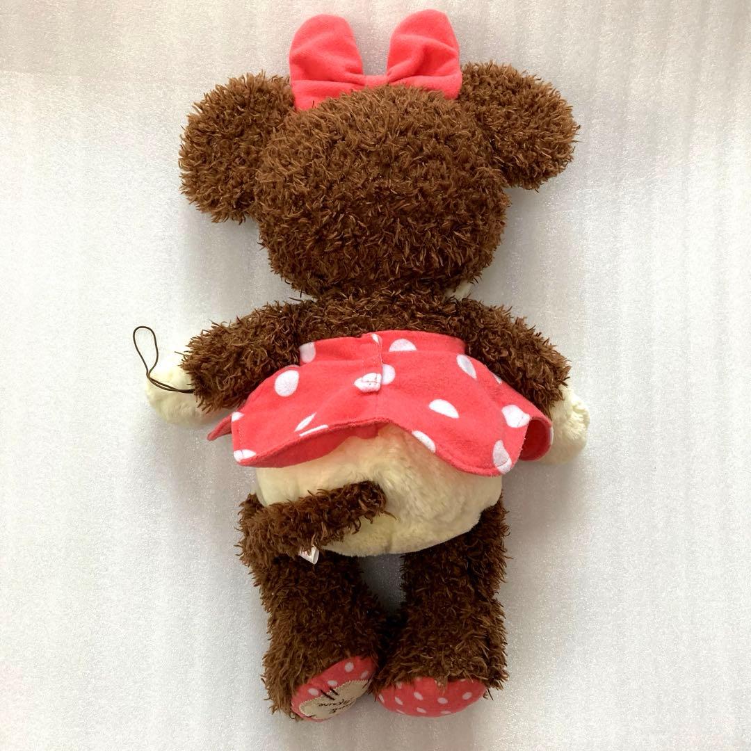 非売品 特大 ミニークチュール ぬいぐるみ ミニーマウス ミッキー ディズニー