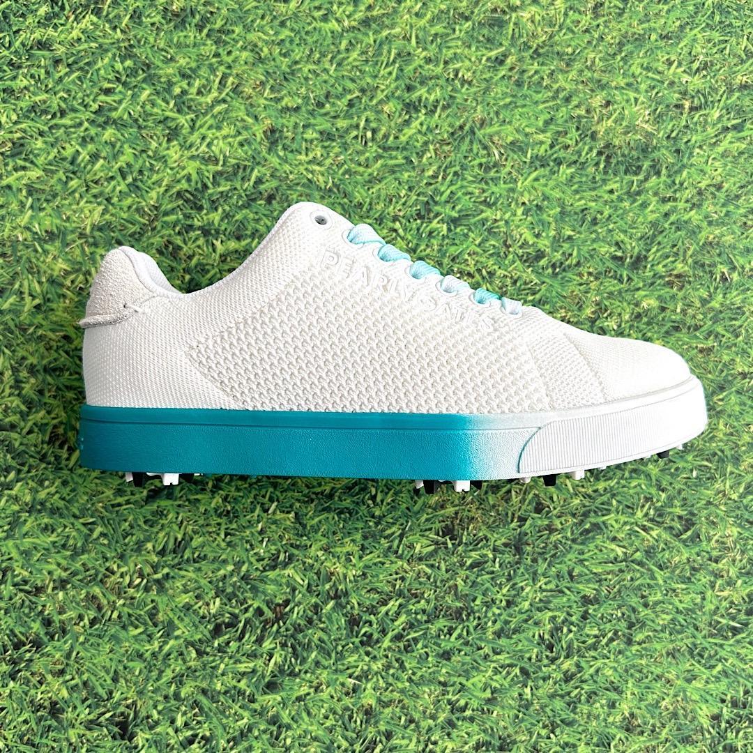 パーリーゲイツ 定価35200円 ゴルフシューズ 25.0cm グラデーション白