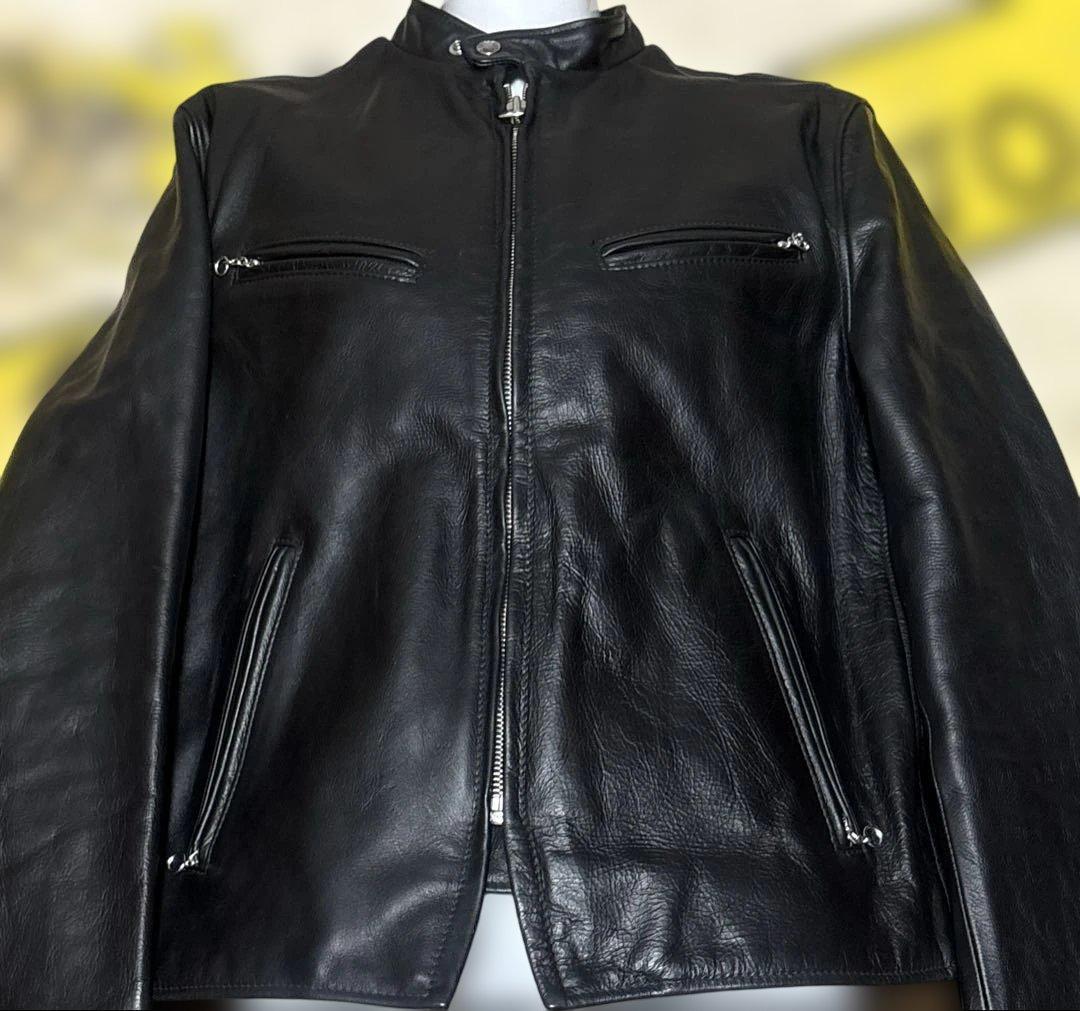 超美品‼️schott&ABathingApeコラボ641BA Lサイズ tb.490 Club Brushed Dark Chocolate | ALOHAS