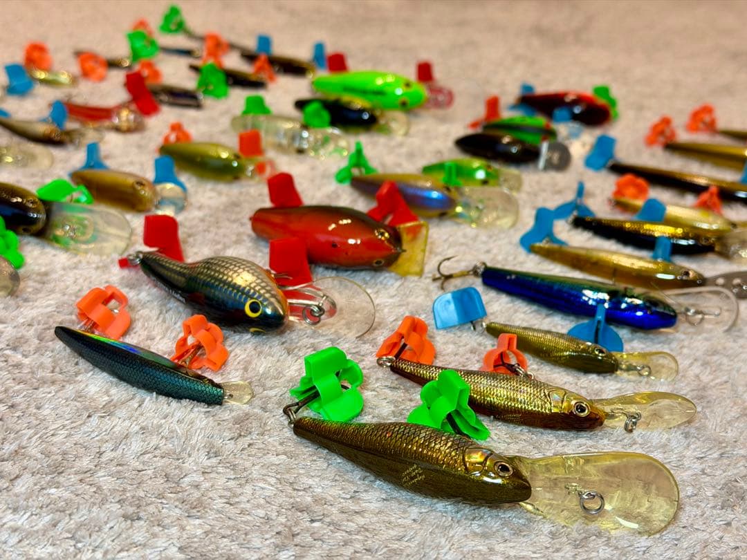 オールドバスルアー まとめ売り 約40個 メガバス、バグリー、ダイワ等