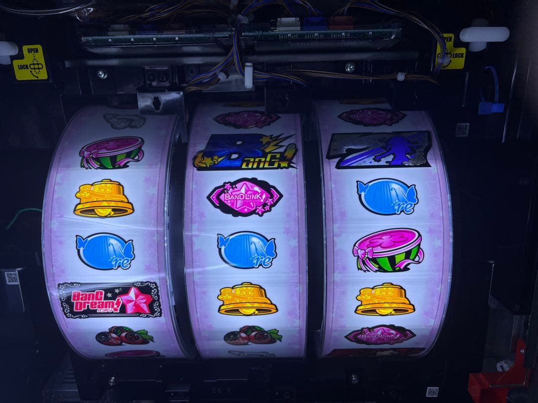 【みゆ❗️】パチスロ実機【L バンドリ】スマスロユニット 無段階ボリューム付