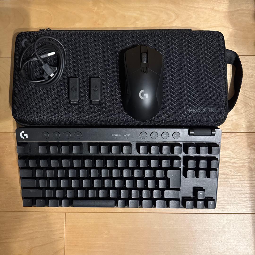 G PRO X TKL ワイヤレス+ G703 マウス セット 動作確認済み G PRO X TKL ワイヤレス+ G703 マウス セット 動作確認済み - メルカリ