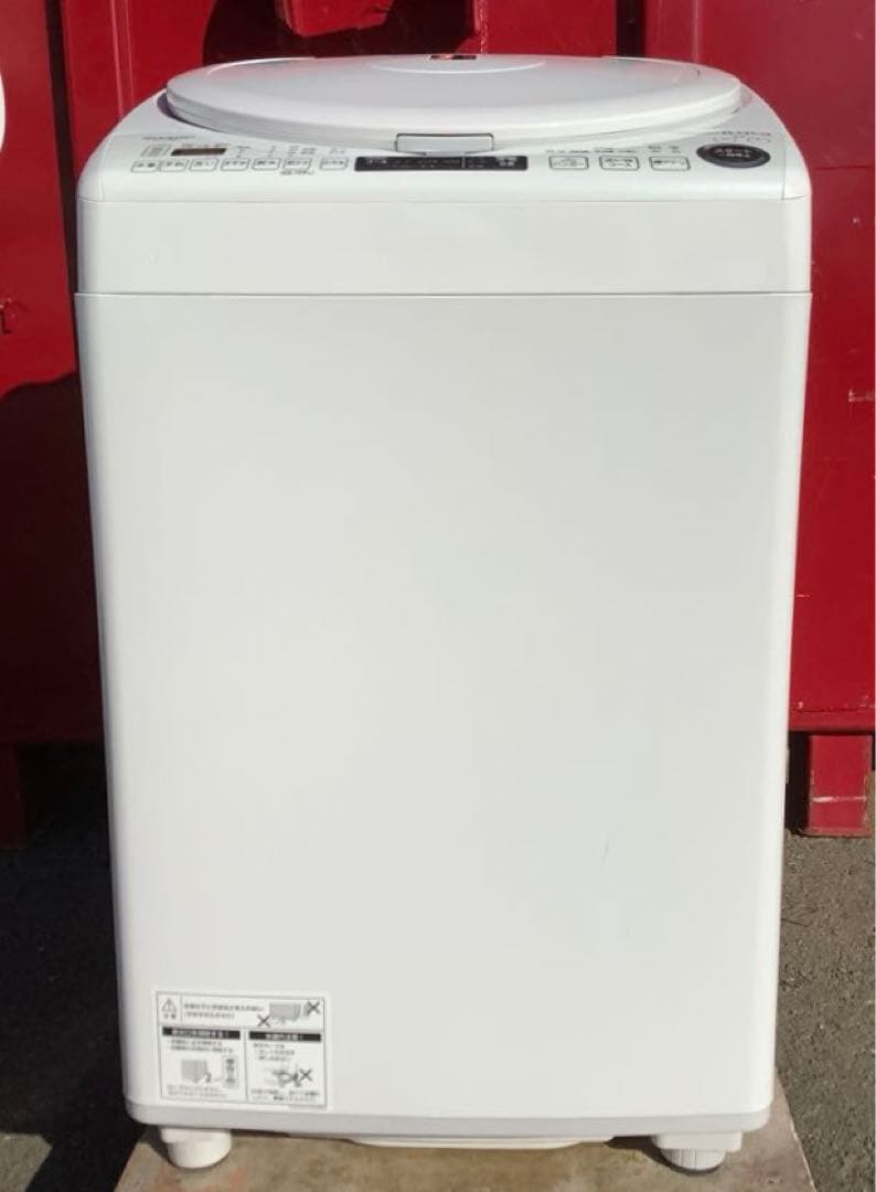 シャープ 8.0kg 洗濯機 ES-TX8F-W 2022年製