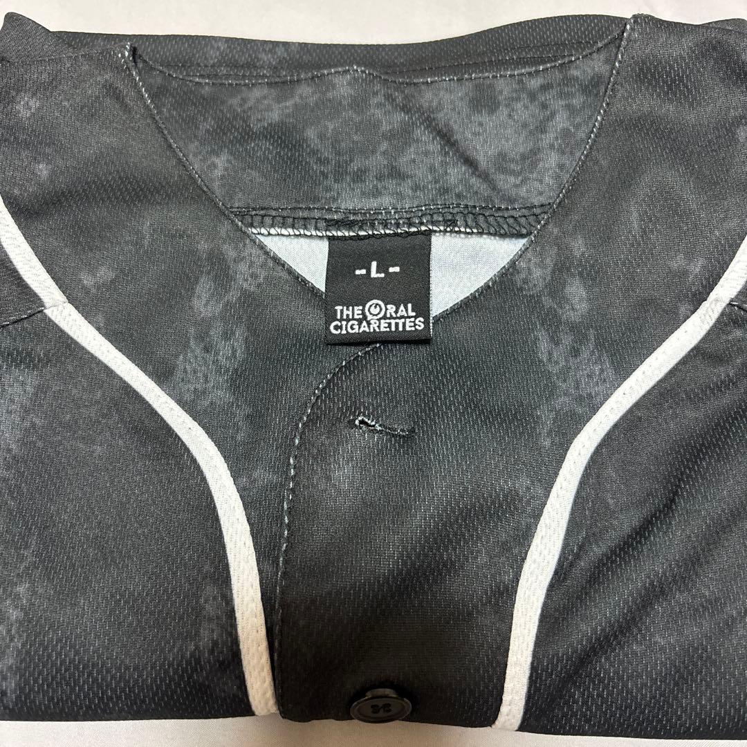 THE ORAL CIGARETTES ベースボールシャツ Tシャツ L