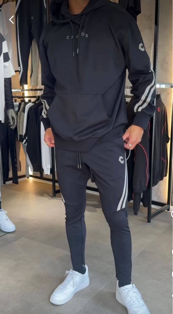 クロノス cronos ジャージ上下セットアップ パーカー ジョガーパンツ