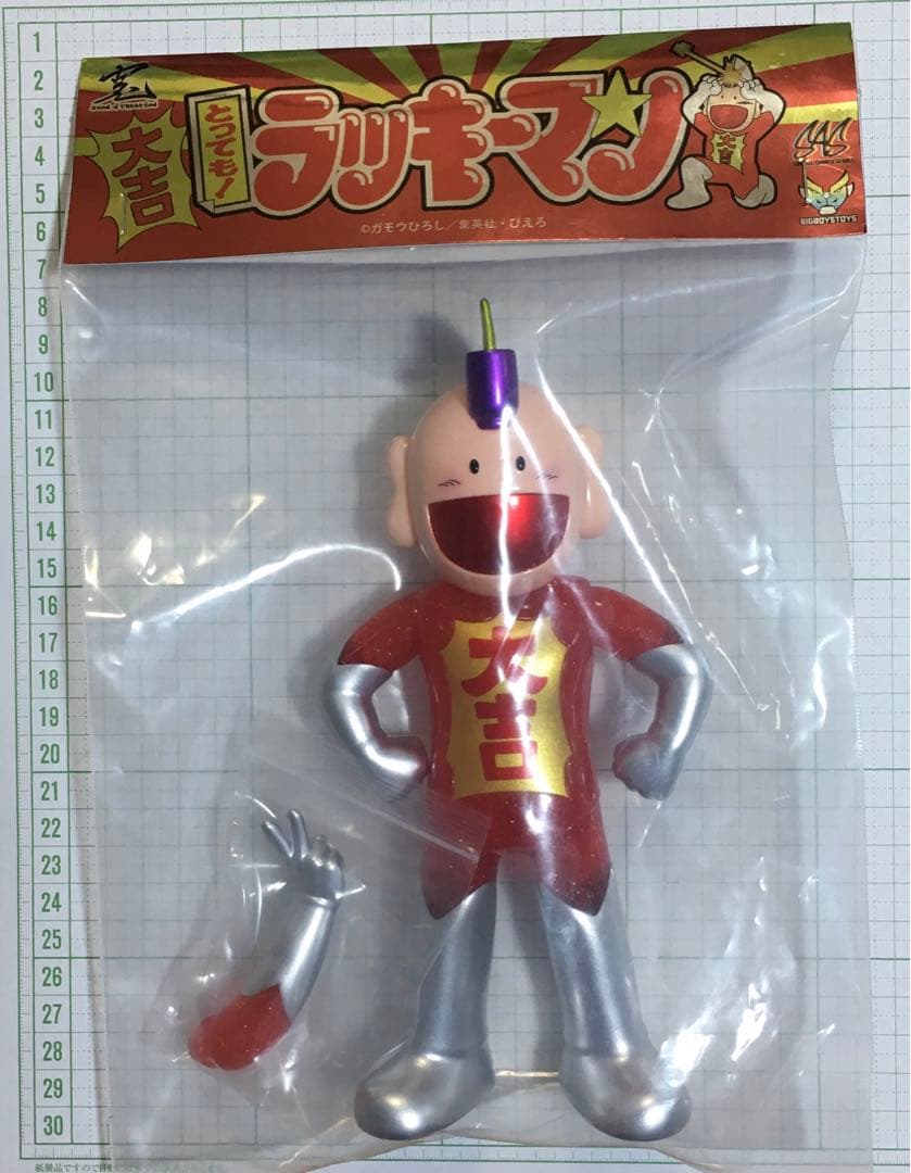 とっても！ラッキーマン イベント限定版メタリックグリッター ソフビ