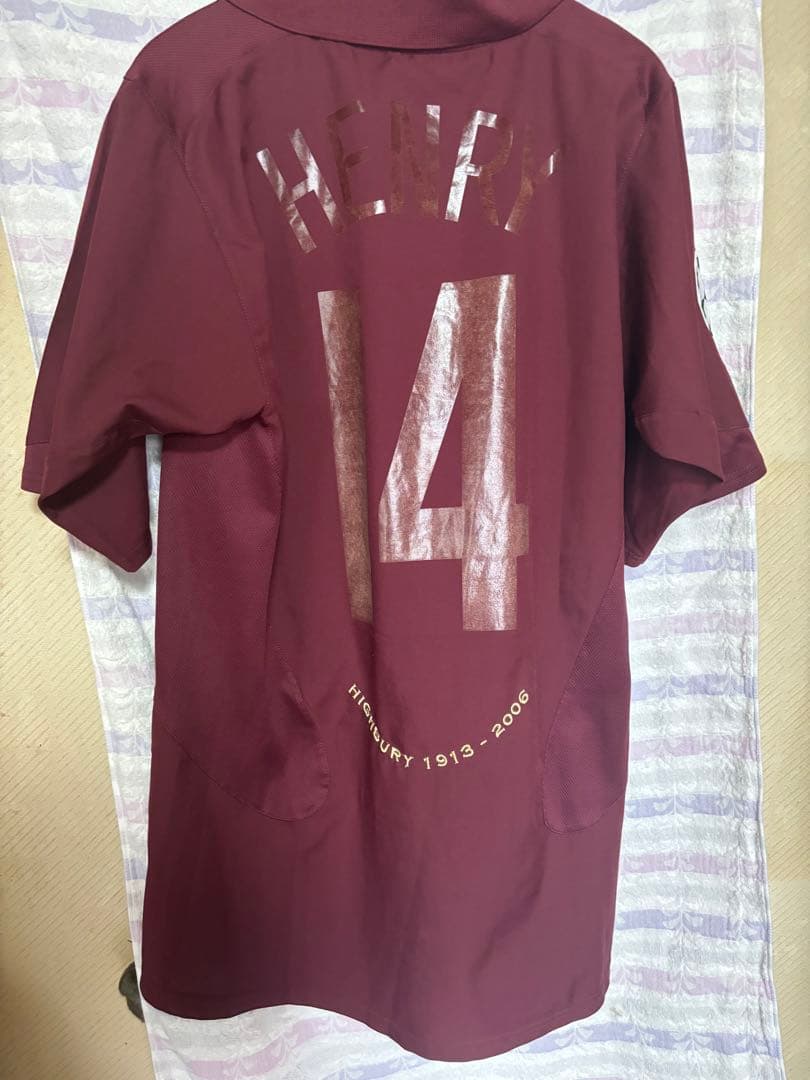 正規品】アーセナル ティエリ・アンリ ラストハイバリー ユニフォーム