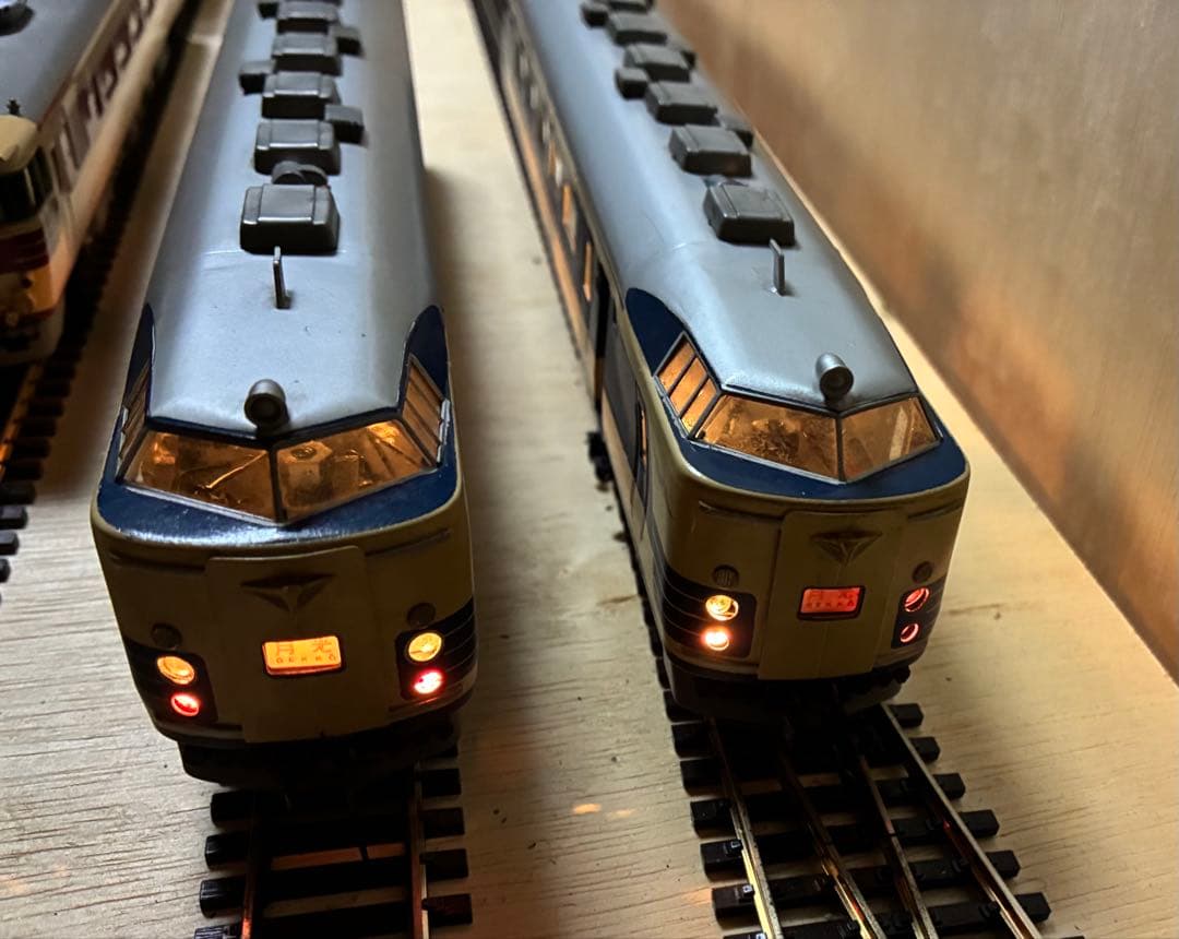 HOゲージ 581系　特急寝台電車　5両セット