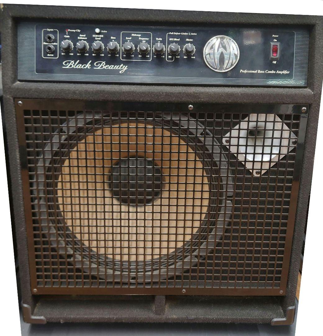 ■■SWR Black Beauty ベース用コンボアンプ【真空管アンプ】 SWR Black Beauty 350 Watt 1x15
