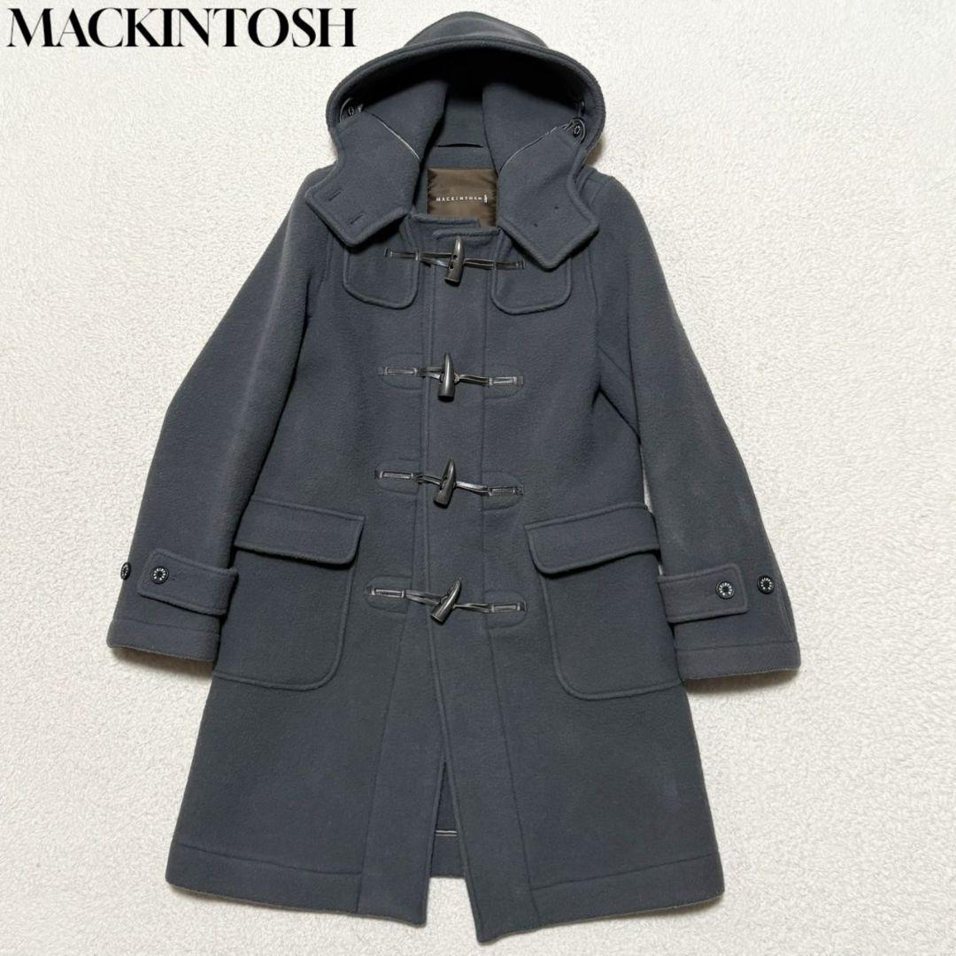 美品 マッキントッシュ ダッフルコート 英国製 グレー系 Mackintosh（マッキントッシュ） MACKINTOSH【マッキントッシュ