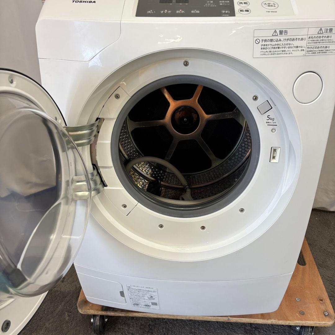 29 ドラム式洗濯機 東芝 9キロ 乾燥 安い 綺麗 左開き 設置無料