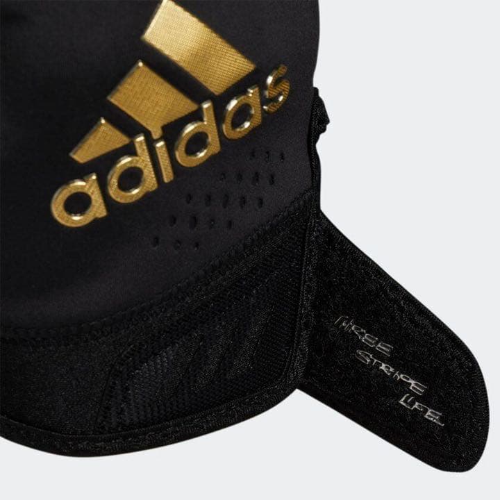 ADIZERO 11.0 アメフト グローブ ブラックゴールド Sサイズ【新品】