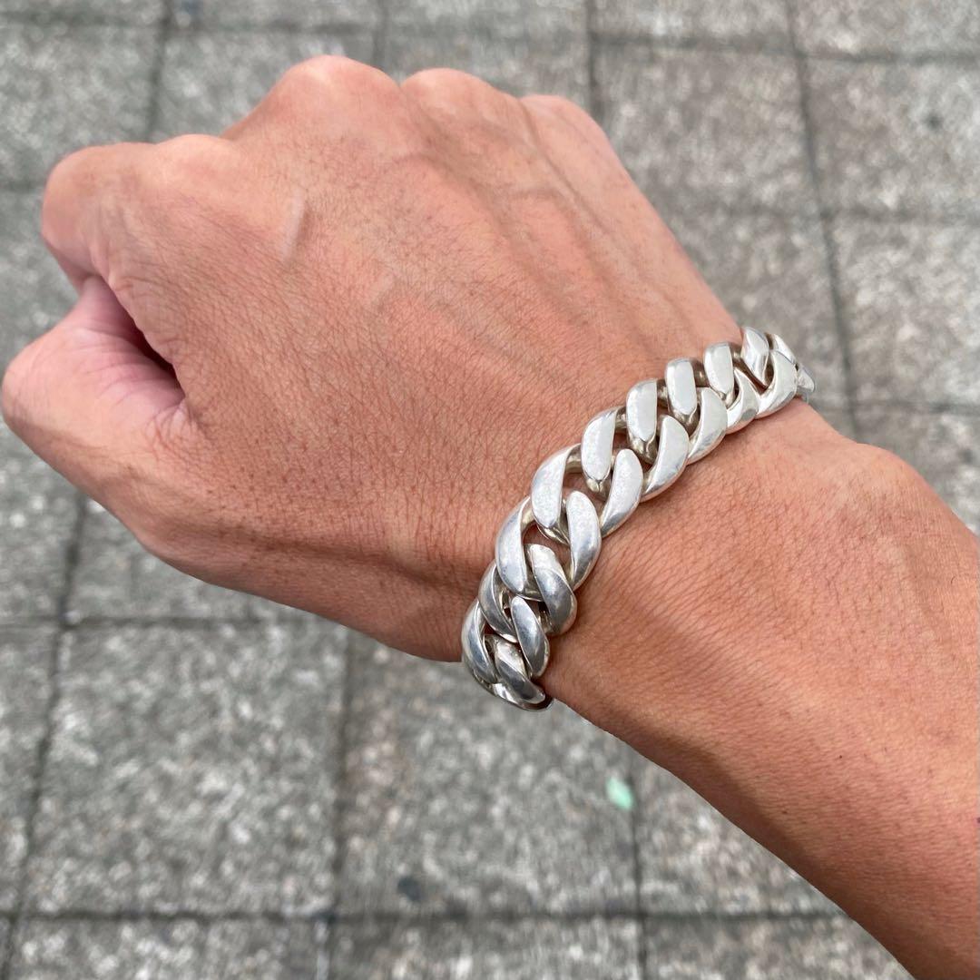 ヴィンテージ 喜平チェーンシルバーブレスレット S925刻印あり - メルカリ