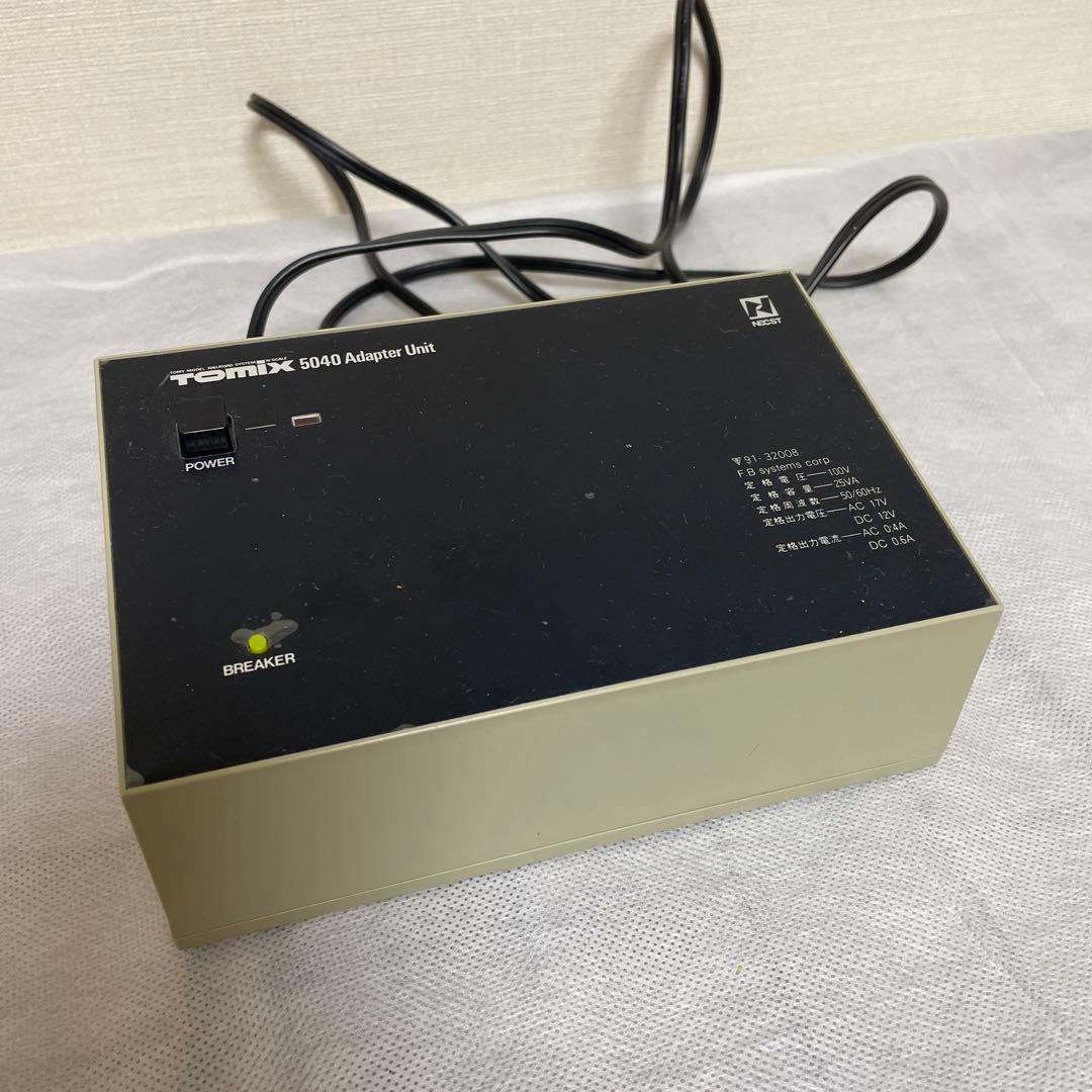 トミックス　トランジスターコントローラーとアダプターユニット