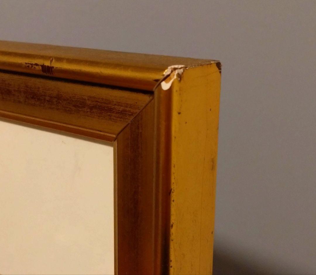 《値下げOK》大型額装 エジプト パピルス画 額装済 S.Ghariib