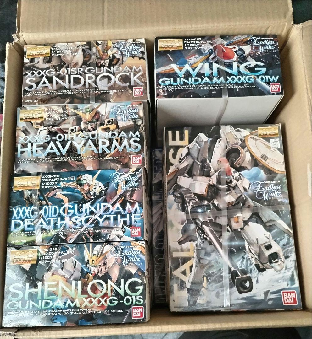 【防水対策・段ボール梱包】MG1/100 ガンダムEW全７体セット