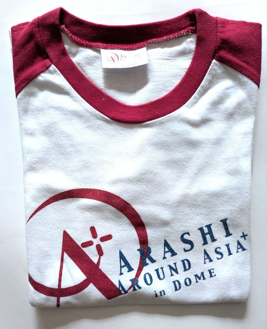 嵐 アラウンドアジア ドーム Tシャツ - メルカリ