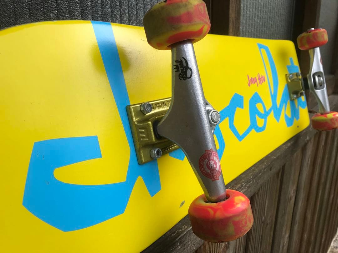 chocolateスケートボード　コンプリートデッキ　チョコレート　ジェリースー CHOCOLATE チョコレート スケートボード デッキ 7.875inch,8.125inch