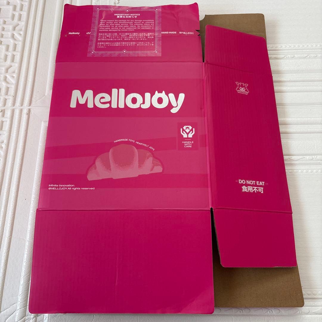 Mellojoy メロジョイ スクイーズ 外箱 段ボール ダンボール ペリペリ有