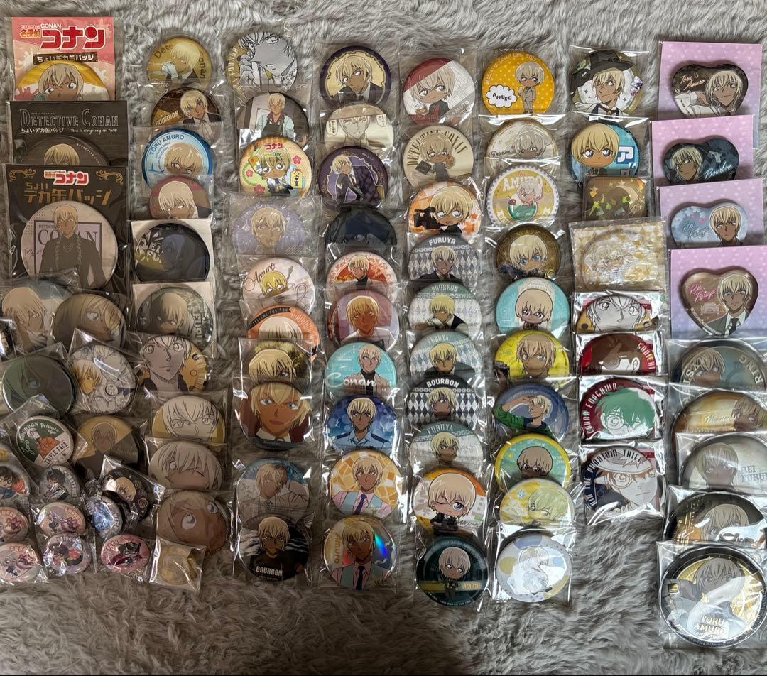 名探偵コナン　缶バッジ　まとめ売り 名探偵コナンプラザ トレーディングジュエリー缶バッジ Vol.3