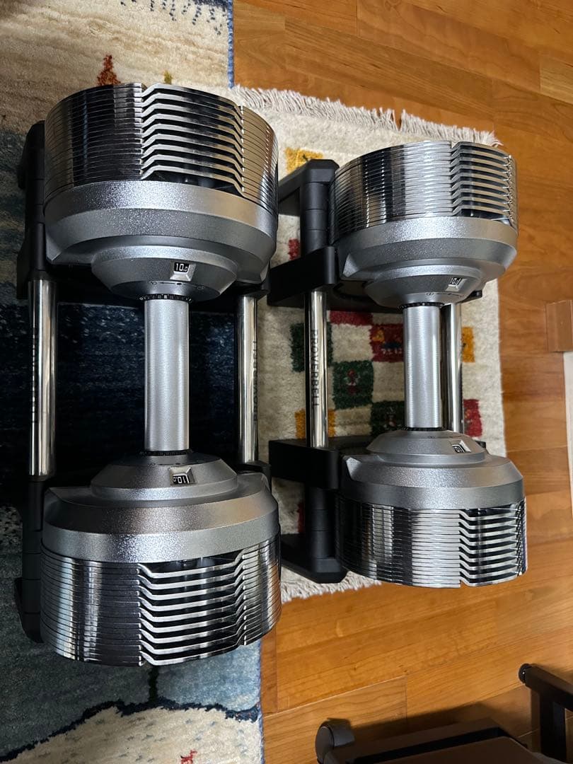 PROVERBELL プロバーベル 可変式ダンベル 32.5kg 2個セット①