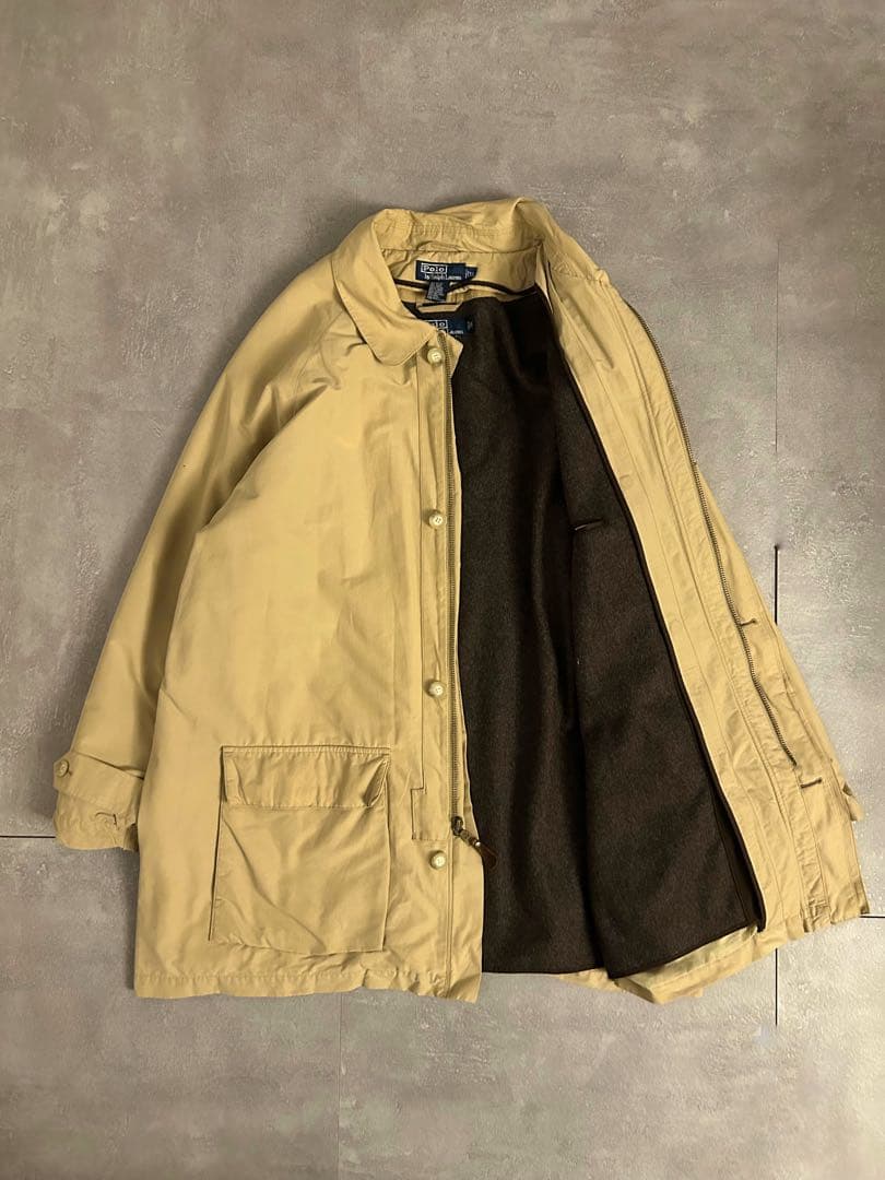 90s 一枚袖 Polo by Ralph Lauren ライナー付マックコート - メルカリ
