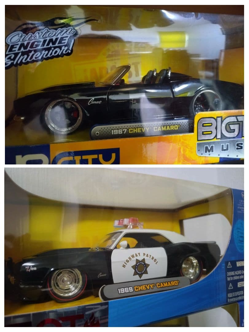 黒*羊様 JadaToys 1/24　２点セット Jada 1979 Chevrolet Camaro Z28 