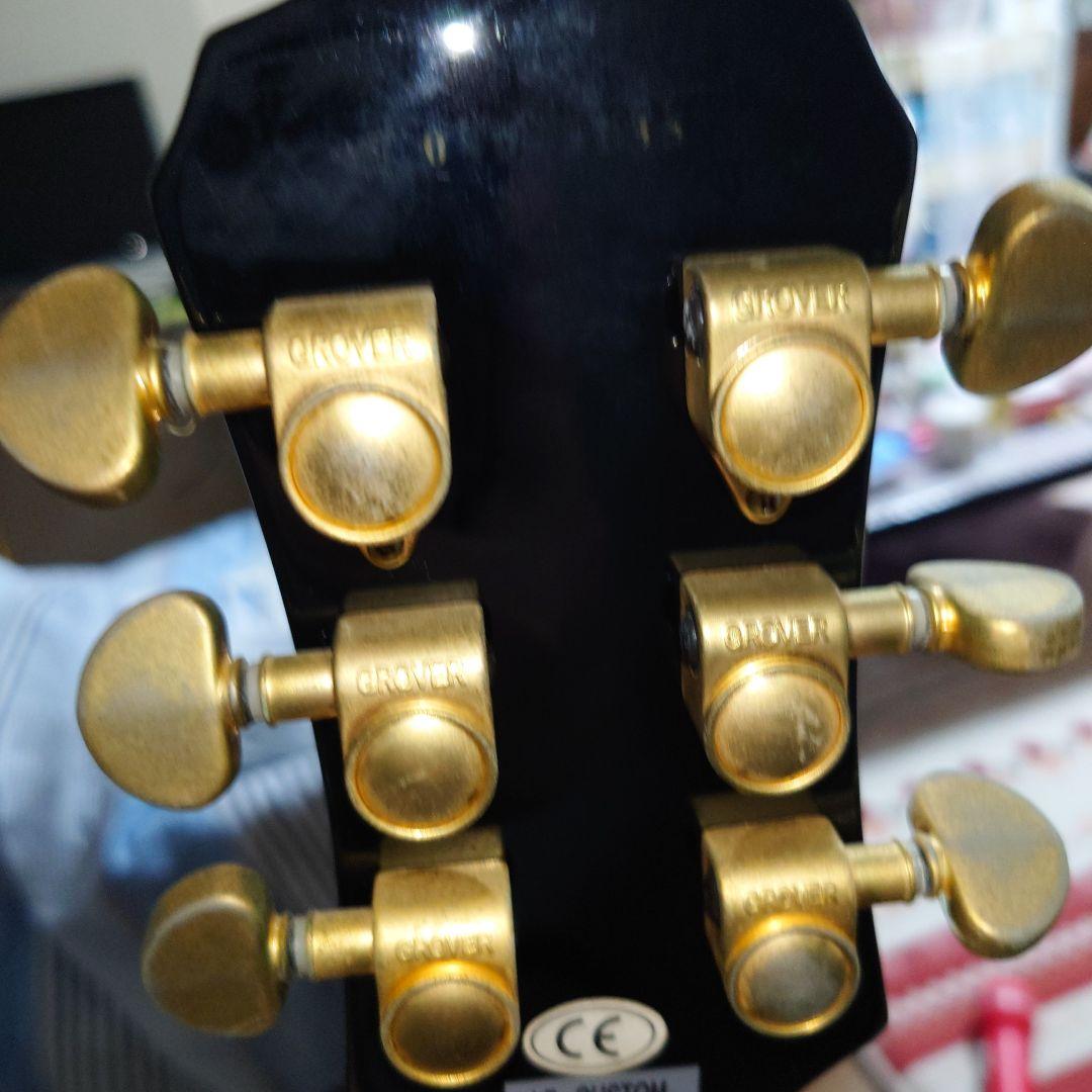 エピフォン レスポールカスタムブラック 2004年制 ジャンク扱い