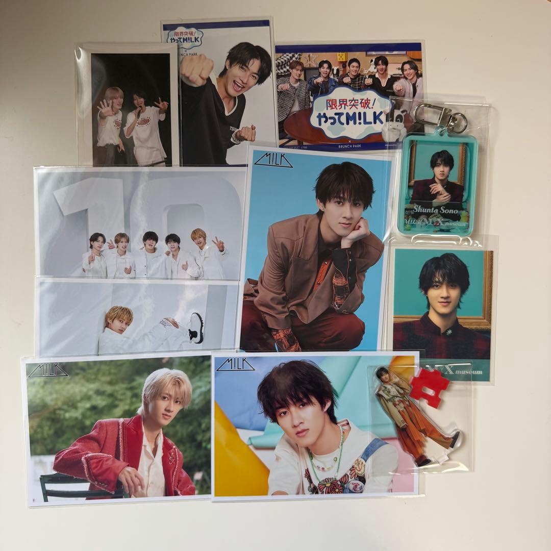 M!LK 曽野舜太 紙類 アクスタ 生写真 トレカ セット - メルカリ