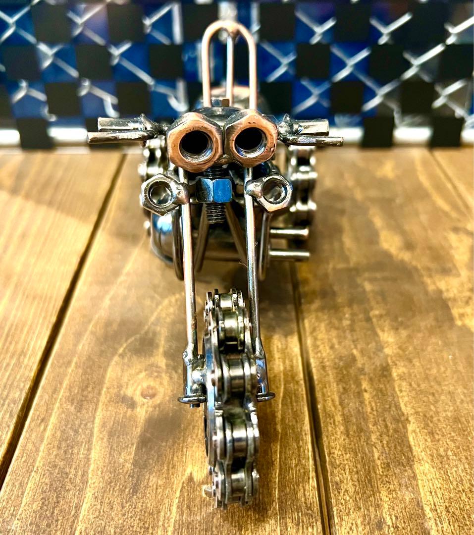 リアルシリーズ！アイアン三輪バイクのおもちゃ/インテリア