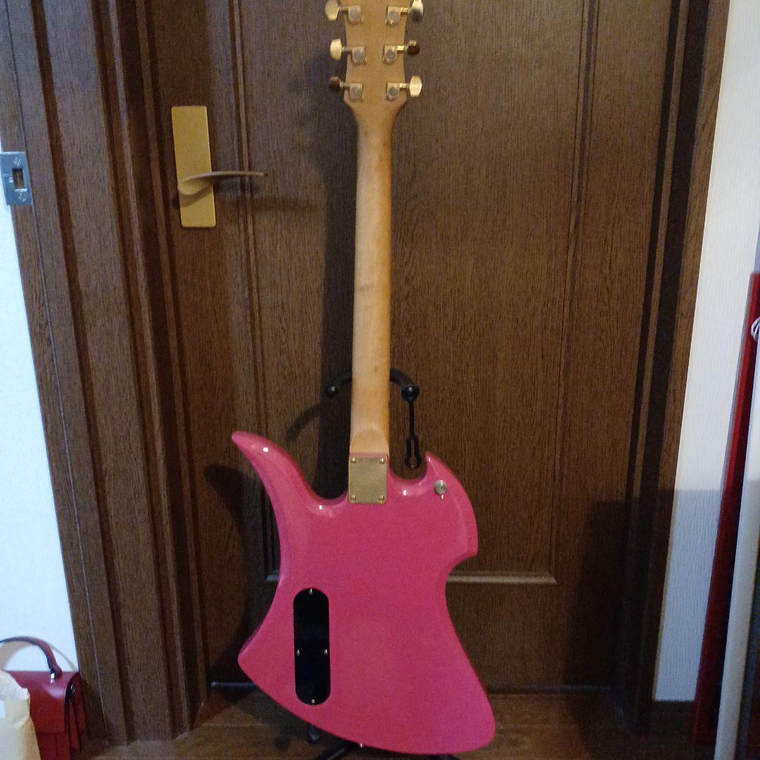 美品:モッキンバードピンクエレキギター　XJAPAN hide♡ソフトケース付き