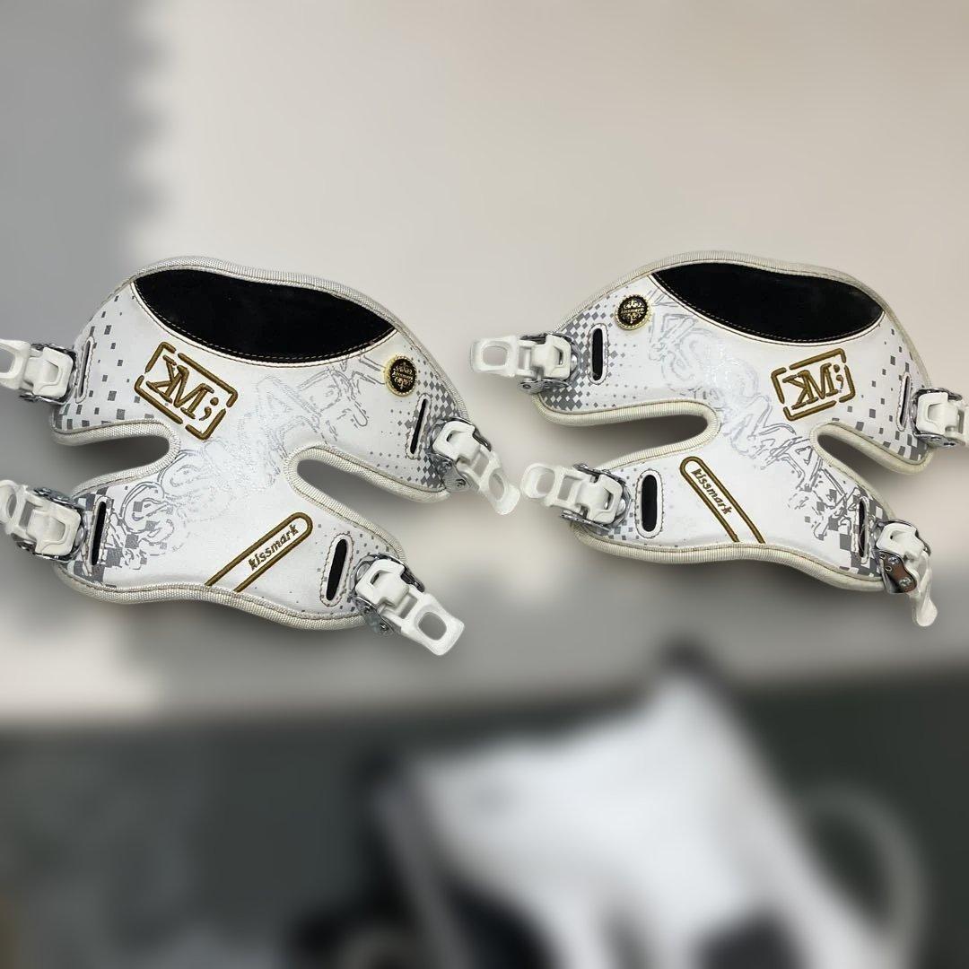 値下げ！kissmark☆スノーボード板・ビンディングセット（バッグ付き