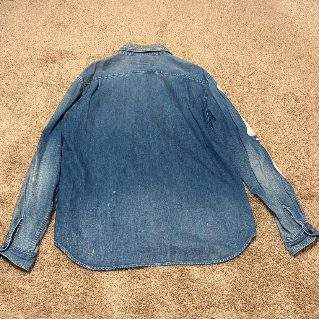 kapital キャピタル 8oz ボーン刺繍 デニムシャツ サイズ4 - メルカリ