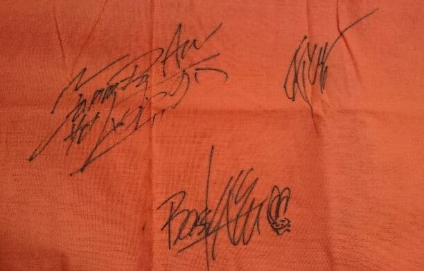 値下げ☆JanneDaArc ５人の直筆サイン入り