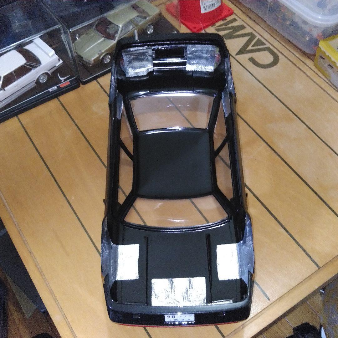 パンドラ　AE86トレノ　 ラジコンボディ 1/10 赤黒