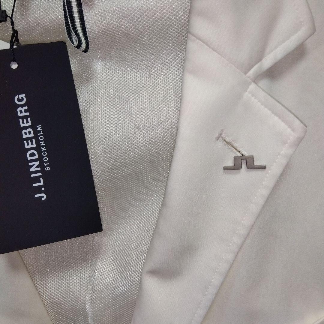 J. Lindeberg ホワイトジャケット 【L・48】新品未使用 マーカー付