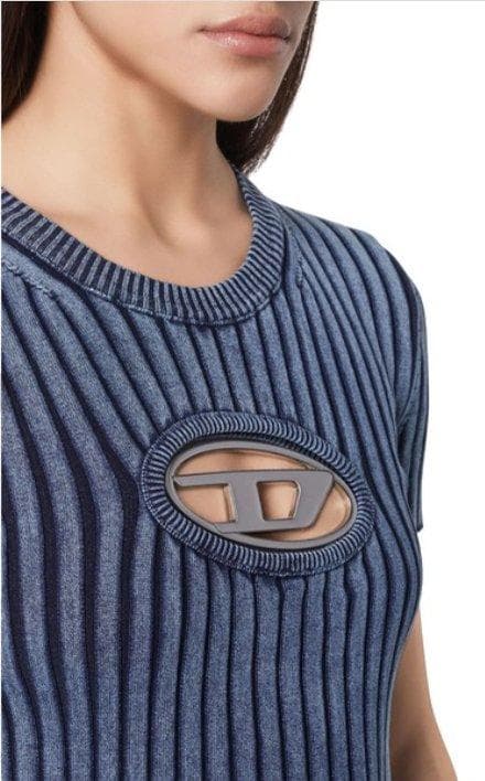 DIESEL 未使用美品 グレン期 メタルプレートリブトップス - メルカリ