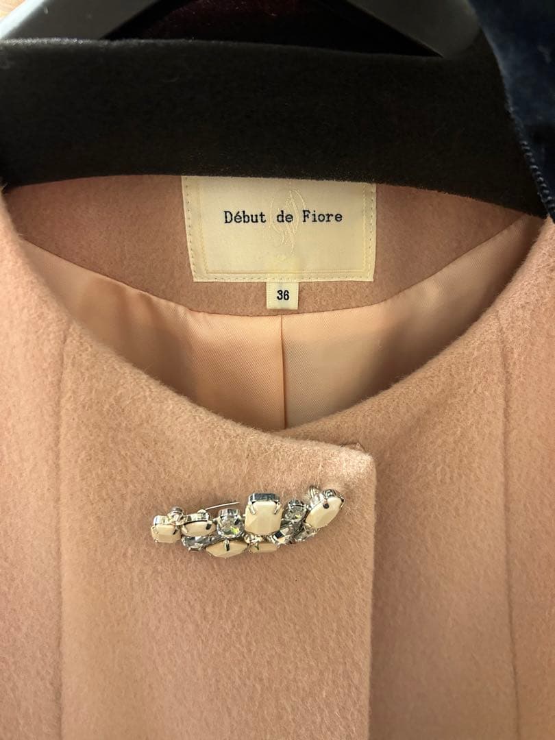 Debut de Fiore ノーカラーコクーンコート さえこさんコート - メルカリ